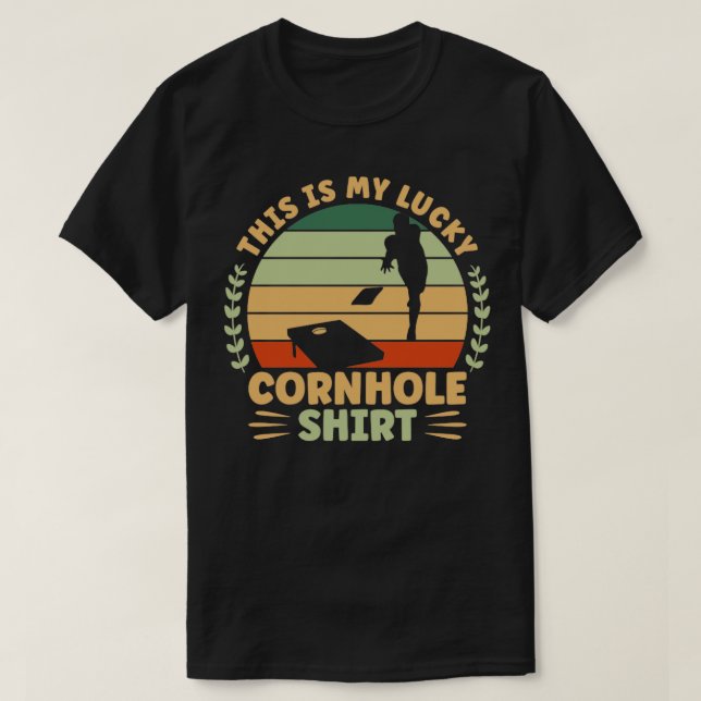 T-shirt Lucky Cornhole (Design devant)