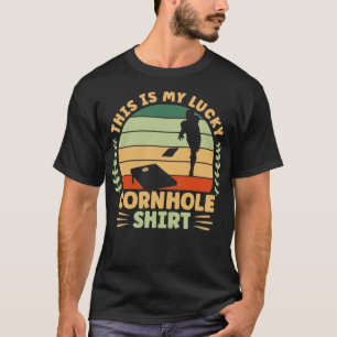 T-shirt Lucky Cornhole