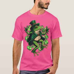 T-shirt Lucky Dancing St Patrick'S Day Shamrock Leprechaun