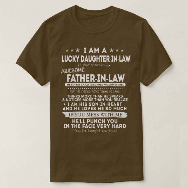 T-shirt Lucky Daughter (Design devant)