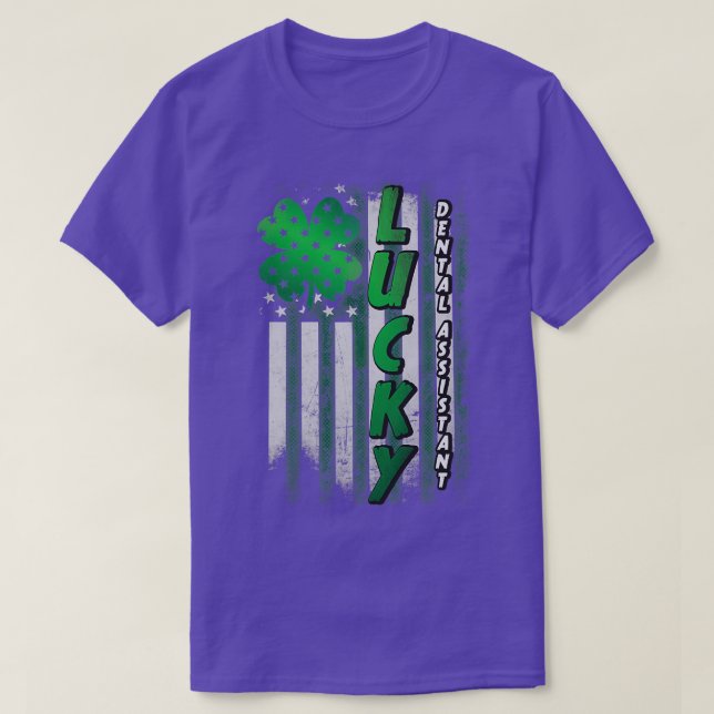 T-shirt Lucky Dental Assistant (Design devant)
