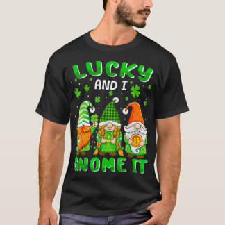 T-shirt Lucky Et Je L'Ai Gnomé