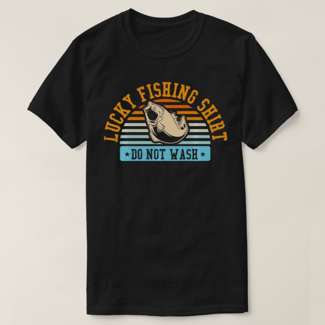 T-shirt Lucky Fishing Bateau Angler Vague Ancre de mer Poi (Design devant)