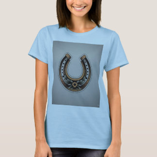 T-shirt Lucky Horseshoe traditionnel tatouage Tee