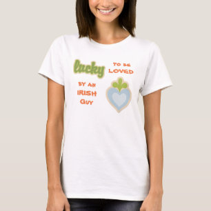 T-shirt Lucky Irish Love Heart