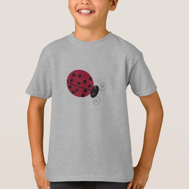 T-shirt Lucky Lady Bug T pour enfants (Devant)