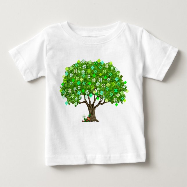 T-shirt Lucky Leprechaun Baby (Devant)
