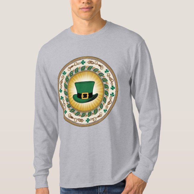 T-shirt Lucky Leprechaun Casquette - Saint Patrick (Devant)