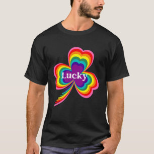 T-shirt Lucky Leprechauns Rainbow Pride Saint Patrick s Da