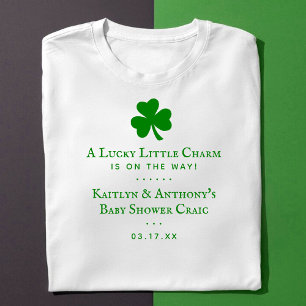 T-shirt Lucky Little Charm St. Patrick's Day Baby shower