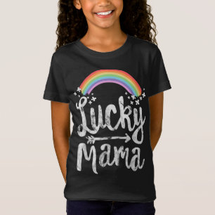 T-Shirt Lucky Mama Famille Jour de la Saint Patrick Fête d