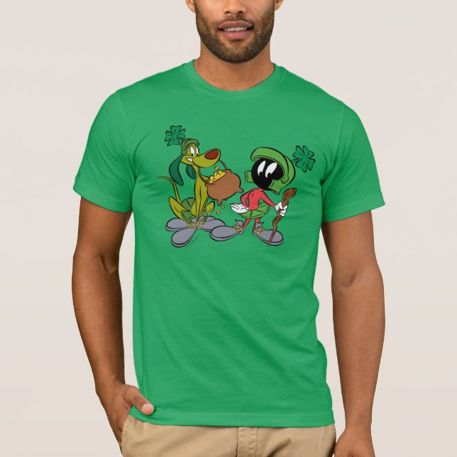 T-shirt Lucky MARVIN THE MARTIAN™ avec K-9 (Devant)