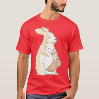 T-shirt Lucky Rabbits pied, soyez chanceux, ayez de la cha