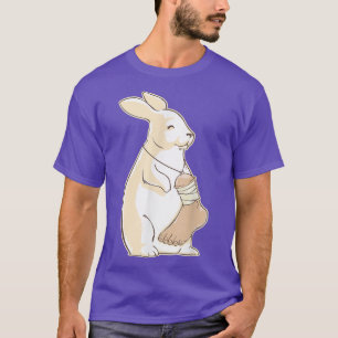 T-shirt Lucky Rabbits pied, soyez chanceux, ayez de la cha