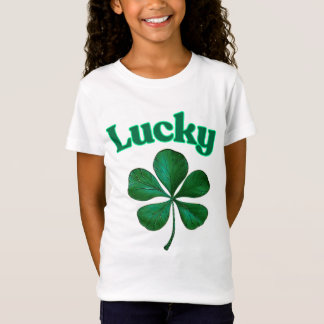 T-Shirt Lucky Shamrock célèbre la Saint-Patrick
