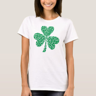 T-shirt Lucky Shamrock fait de petits Shamrocks
