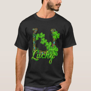 T-shirt Lucky Shamrock Horseshoe St Patrick's Day