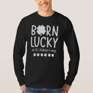 T-shirt Lucky Shamrock Né Lucky Sur St Patrick's Day Men
