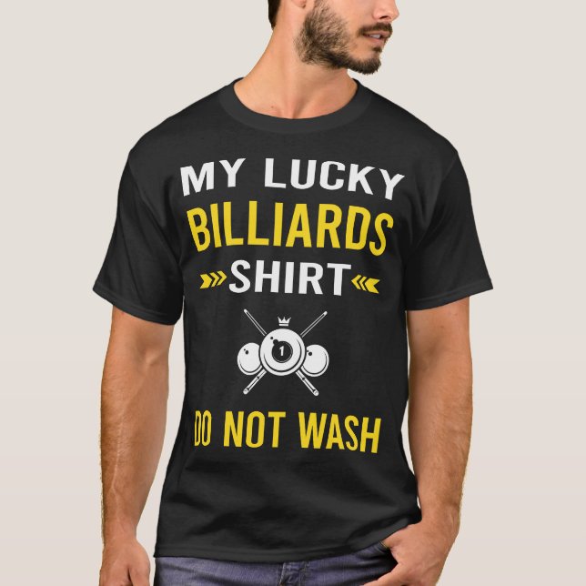 T-shirt Lucky Shirt Billiards (Devant)