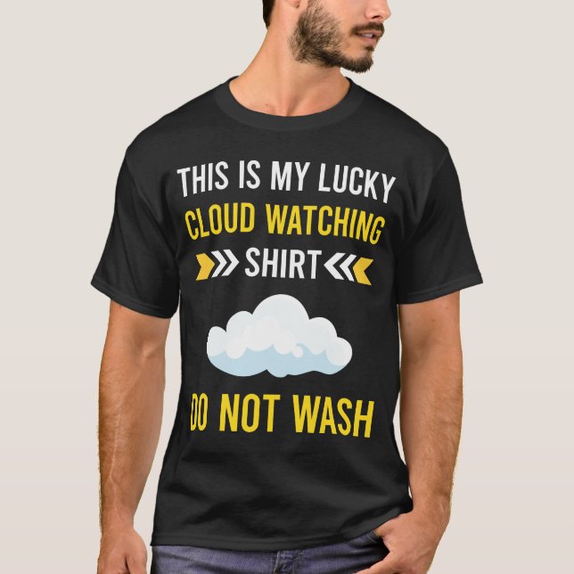 T-shirt Lucky Shirt Cloud regarde (Devant)