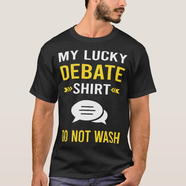 T-shirt Lucky Shirt Debate (Devant)
