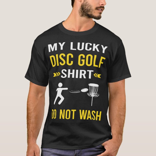 T-shirt Lucky Shirt Disk Golf (Devant)