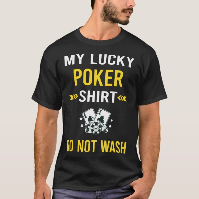 T-shirt Lucky Shirt Poker (Devant)