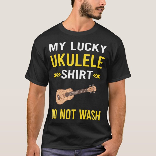 T-shirt Lucky Shirt Ukulele (Devant)
