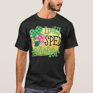 T-shirt Lucky Sped Enseignant Éducation Spéciale St Patric
