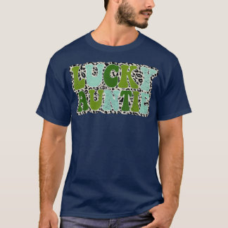 T-shirt Lucky Tante St Patrick's Day Funny Tante Irlandais