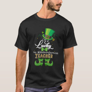 T-shirt Lucky Teacher Pré K Happy Jour de la Saint Patric