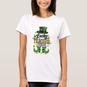 T-shirt Lucky Teacher Squad St. Patrick's Day