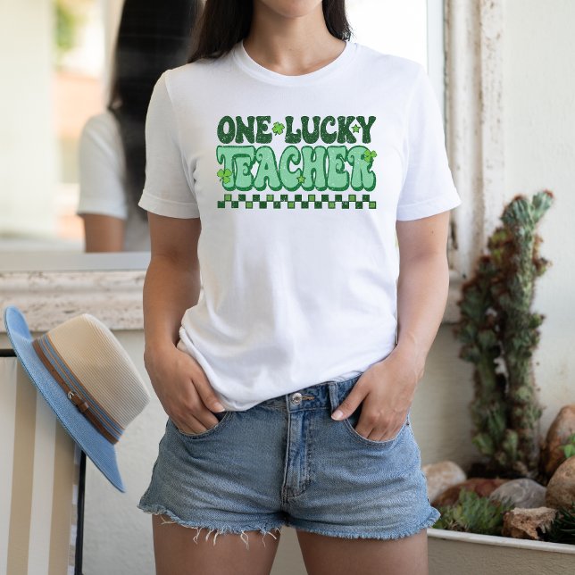 T-shirt Lucky Teacher St. Patrick's Day (Créateur téléchargé)