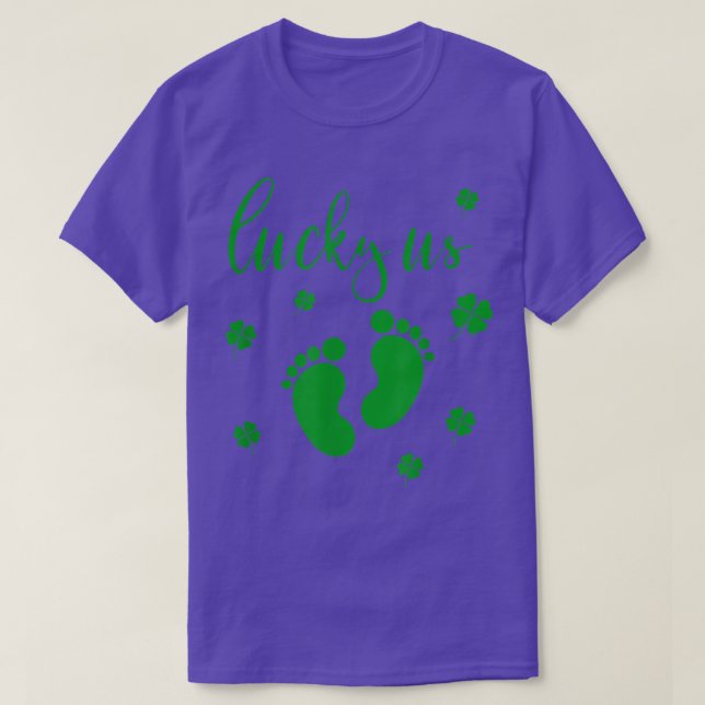 T-shirt LUCKY US Green St (Design devant)