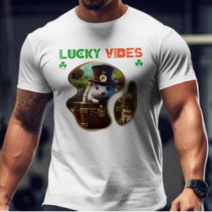 T-shirt Lucky Vibes - Chelem de poésie irlandaise