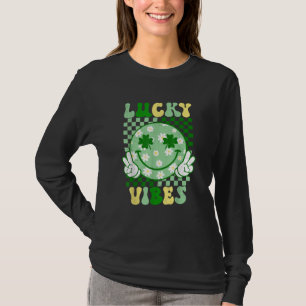 T-shirt Lucky Vibes Joyeuse Saint-Patrick Shamrock