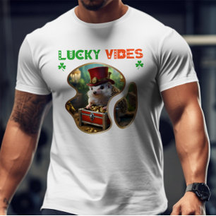T-shirt Lucky Vibes - La chasse au trésor de Leprechaun