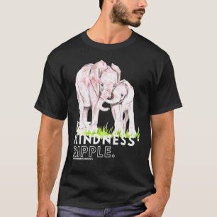 T-shirt Lucky White Elephant Mandala Love Love Love Love K