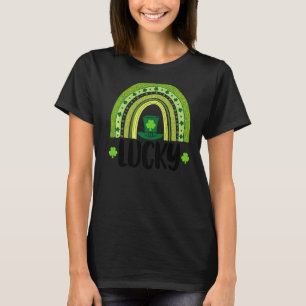 T-shirt Lucky Women St Patrick's Day Rainbow Love 2