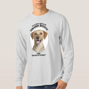 T-shirt Lucky Yellow Lab