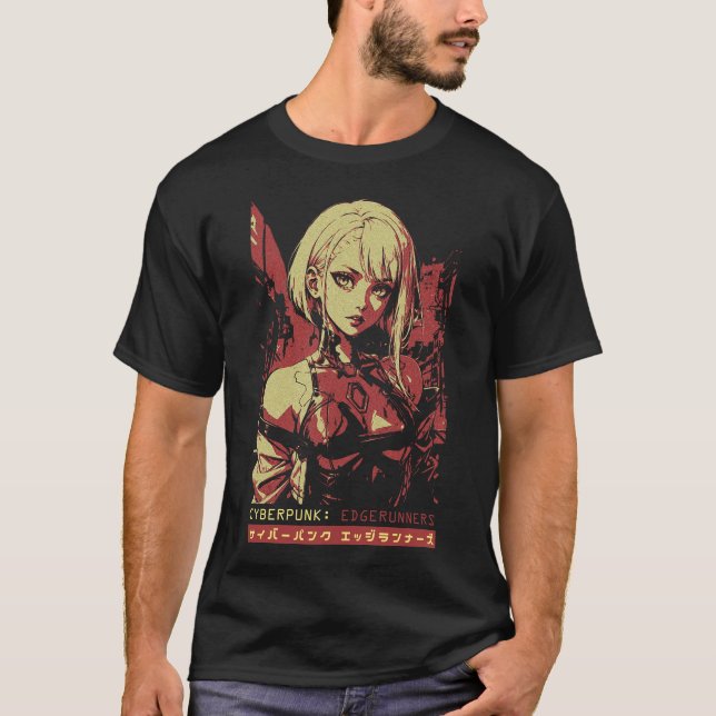 T-shirt Lucy Cyberpunk (Devant)