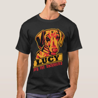 T-shirt Lucy la chemise de teckel