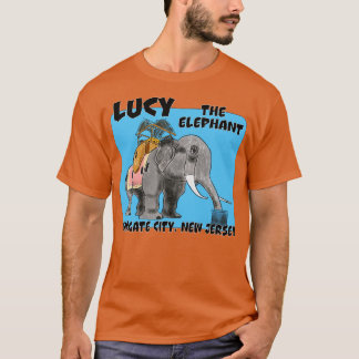 T-shirt Lucy The Elephant Jersey Shore