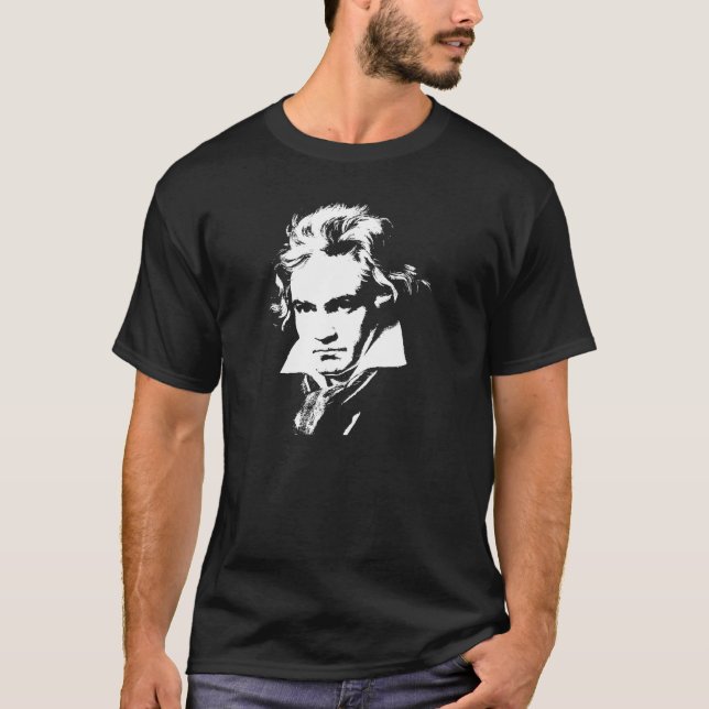 T-shirt Ludwig van Beethoven (Devant)
