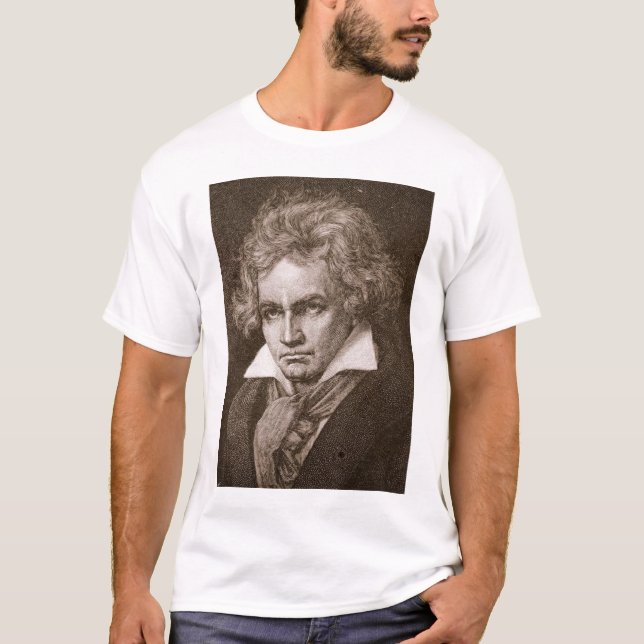 T-shirt Ludwig van Beethoven (Devant)