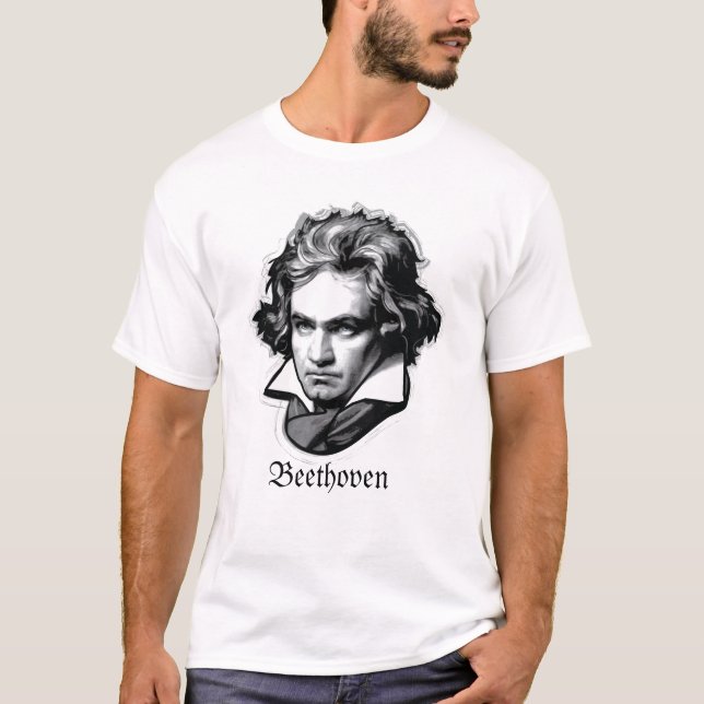 T-shirt Ludwig van Beethoven (Devant)