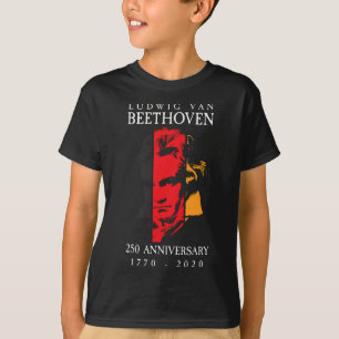 T-shirt Ludwig Van Beethoven 250 1770-2020 Music Lover Gif