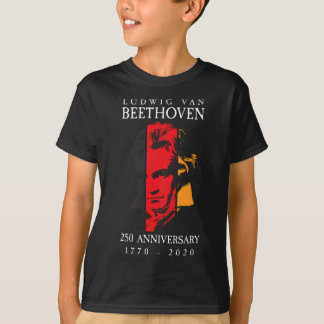 T-shirt Ludwig Van Beethoven 250 1770-2020 Music Lover Gif