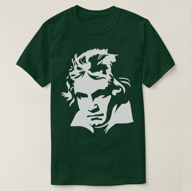 T-shirt Ludwig van Beethoven 5e Symphonie Musique classiqu (Design devant)