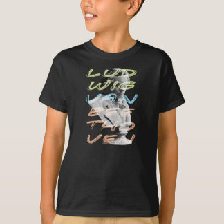 T-shirt Ludwig van Beethoven dans la conception de la typo